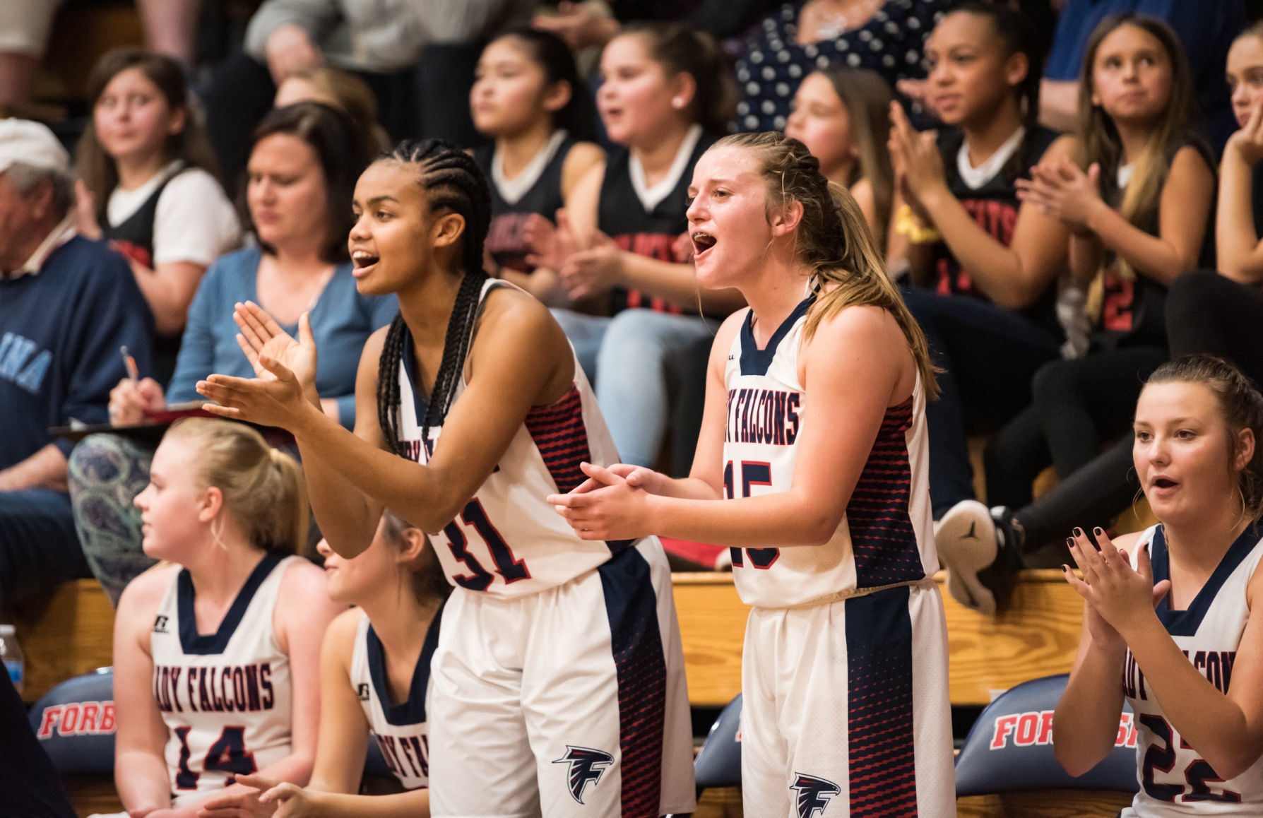 Forbush Surry Central Girls Basketball